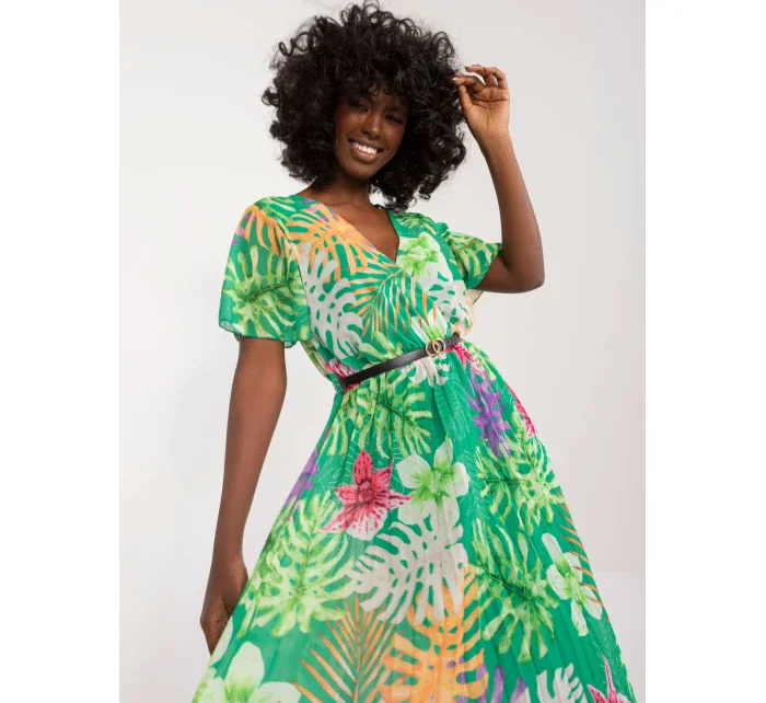 Šaty DHJ SK 13162 3.90 zelená