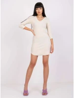 Šaty RV SK 7453.63 světle béžová