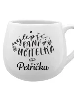 Personalizovaný keramický hrneček - NEJLEPŠÍ PANÍ UČITELKA