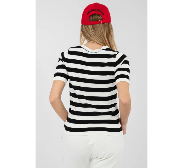 Svetr s krátkým rukávem  model 224319 Factory Price