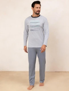 Pyžamo model 21251624 dlouhé/r 2XL Z25/26 pánské - Regina