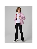 Dívčí větruodolná softshellová bunda 5000 s membránou 4F 4FJWSS26TSOFF478-47S