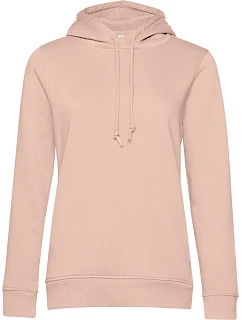 B&C Inspire Hooded /women_° Dámská mikina s kapucí 01.W34B soft rose