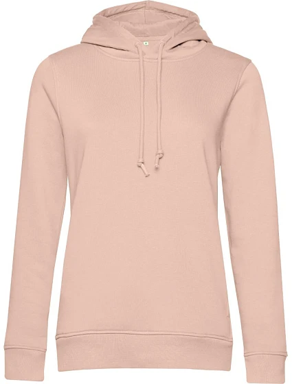 B&C Inspire Hooded /women_° Dámská mikina s kapucí 01.W34B soft rose B&C Inspire Hooded /women_° Dámská mikina s kapucí 01.W34B soft rose