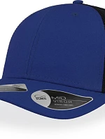 Atlantis Headwear Recy Three 6 panelová síťovaná kšiltovka "Recy Three" 33.6090 royal/black