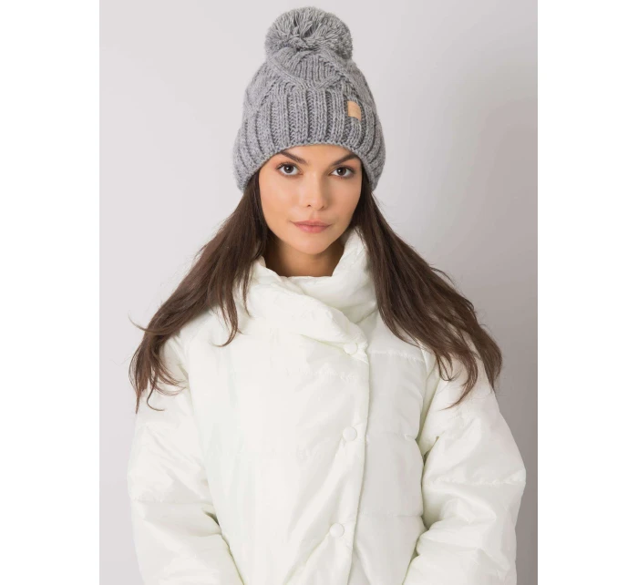 Dámská čepice.18 šedá