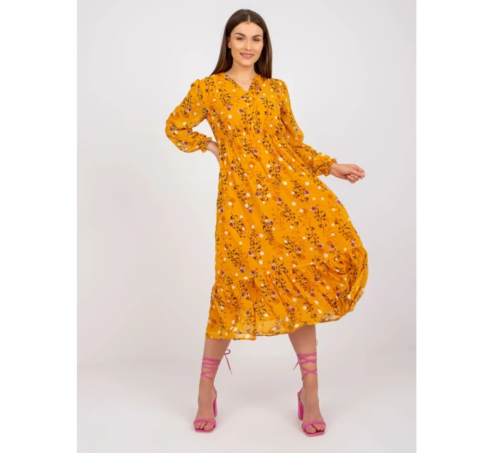 Šaty RO SK ELB 2309.98 tmavě žlutá