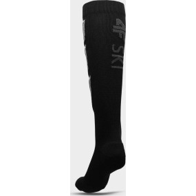 Pánské lyžařské ponožky 4F AW22UFSOM030 černé