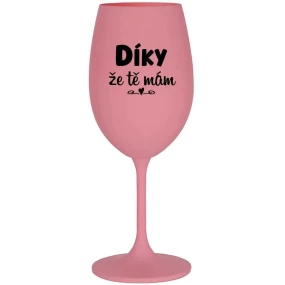 růžová sklenice na víno 350 ml model 21794140 - Giftela růžová sklenice na víno 350 ml model 21794140 - Giftela