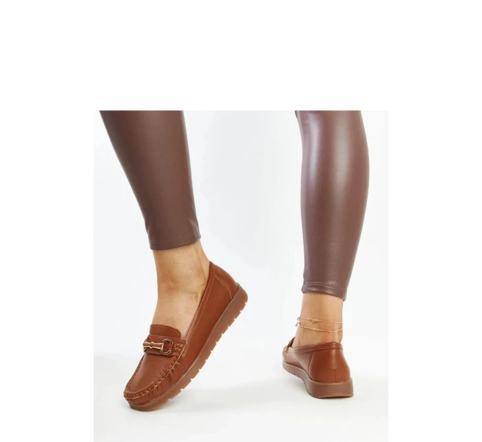 Mokasiny 2998 model 207455 hnědé - Solea Mokasiny 2998 model 207455 hnědé - Solea