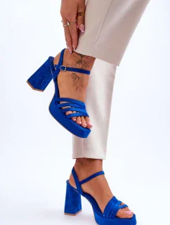 Sandály na podpatku  model 179123 Step in style