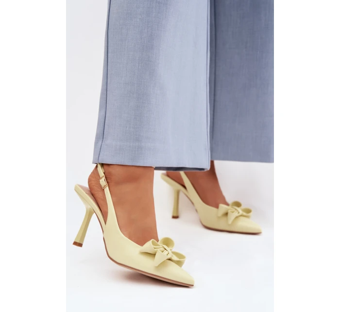 Sandály na podpatku  model 225213 Step in style