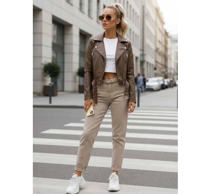 MASSI dámská světle hnědá bunda ramon FashionStreet TY5536