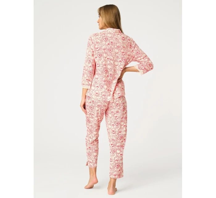 Pyžamo Key LNS 566 A26 3/4 2XL na zip Pyžamo Key LNS 566 A26 3/4 2XL na zip