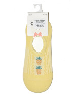 Dámské ponožky baleríny Cosas model 18201940 Yellow - Ulpio