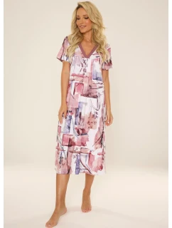 Košile De Lafense 776 Violet kr/r M-2XL