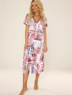 Košile De Lafense 776 Violet kr/r M-2XL