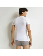 Pánské bavlněné tričko 2 ks TSHIRT model 21819840 NECK 2x  bílá - DIM