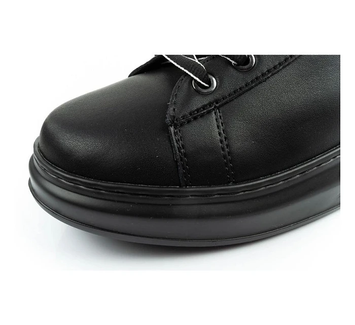 Karl Lagerfeld pánské boty Kapri tenisky přírodní kůže černé