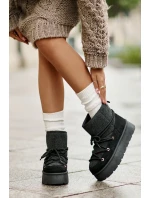 Sněhule S Na Platformě Černé model 21676673 - Boto Sněhule S Na Platformě Černé model 21676673 - Boto