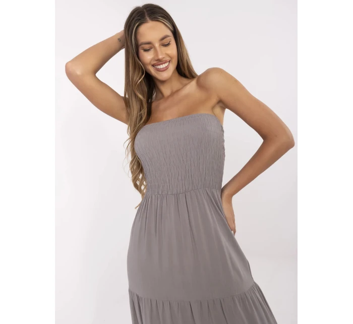 Šaty D73761M30251 šedé Šaty D73761M30251 šedé