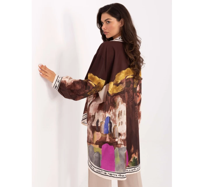 Koszula IT KS model 21393051 brązowy - FPrice