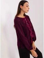 Halenka LK BZ 506673.36 tmavě fialová