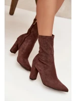 Boty na podpatku  model 217737 Step in style