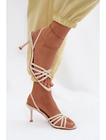Sandály na podpatku  model 227438 Step in style