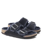 Arizona VL Midnight zateplené žabky semišová kůže úzké model 20701475 - Birkenstock