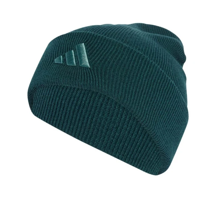 Adidas New Logo Čepice s manžetou zelená JX5747 Adidas New Logo Čepice s manžetou zelená JX5747