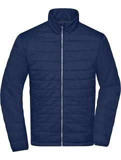 JN Pánská prošívaná bunda 02. navy model 22529775 - Daiber