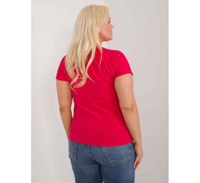 T shirt RV TS 9475.60 czerwony