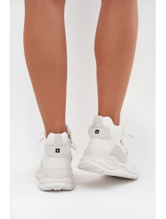 Dámská sportovní obuv na platformě Big Star – bílá