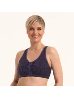 Hazel chirurgická podprsenka zapínání vpředu 5765X steel grey - Anita Care Hazel chirurgická podprsenka zapínání vpředu 5765X steel grey - Anita Care