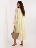 Sukienka IT SK model 22048664 jasny żółty - FPrice