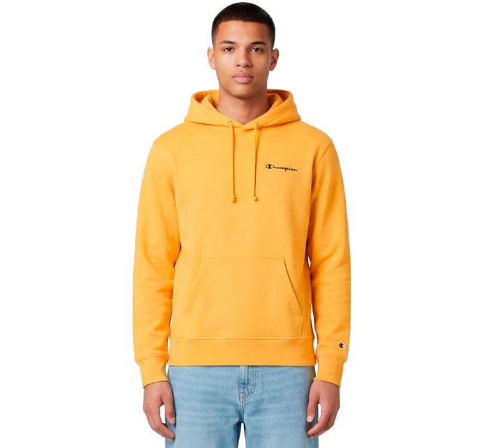 Pánská mikina s kapucí žlutá  pánské model 22119719 - CHAMPION