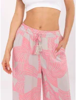 Kalhoty D73771M62237G růžové