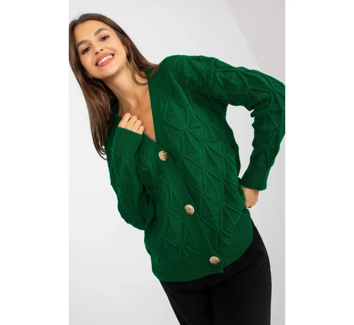 Svetr na zapínání model 170539 Rue Paris Svetr na zapínání model 170539 Rue Paris