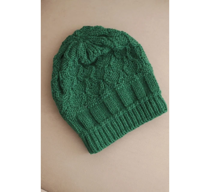 Čepice s fleecem Marta K231 zelená Čepice s fleecem Marta K231 zelená