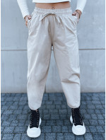 BALLOON FANTASY dámské kalhoty béžové Dstreet UY1669