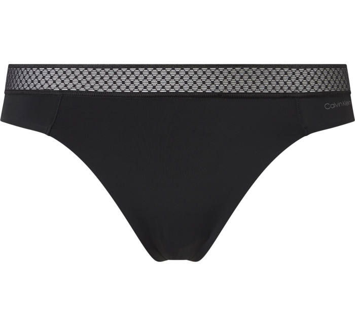 Dámská tanga Thong Seductive Comfort 000QF6307EUB1 černá - Calvin Klein