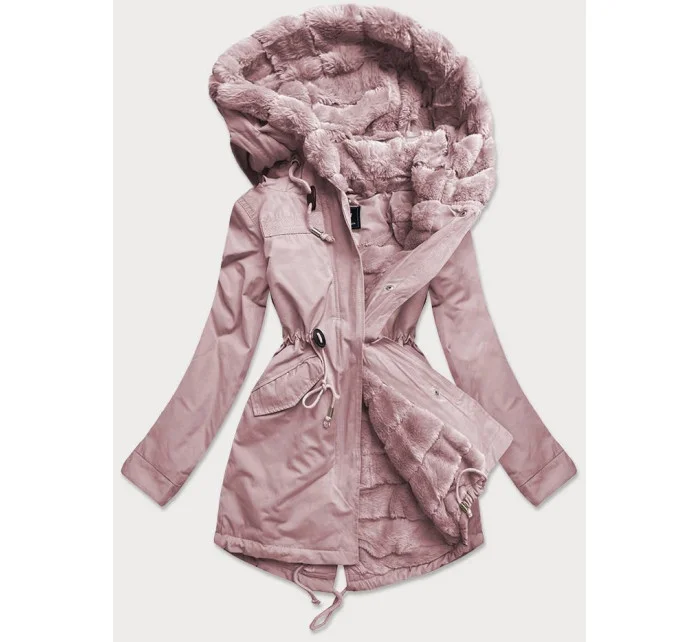 PARKA DAMSKA PRZEJŚCIOWA RÓŻ model 21241799 - SPEED.A