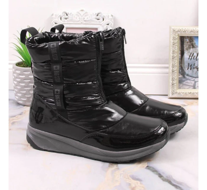 Dámské metalické sněžnice W INT1785B - Big Star