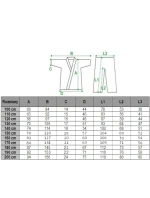 kimono 8 oz 140 cm NEW model 18808551 - Masters