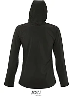 SOL'S Women Dámská 3-vrstvá softshellová bunda s kapucí black model 22523717 SOL'S Women Dámská 3-vrstvá softshellová bunda s kapucí black model 22523717