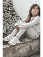 Dětské Sportovní Tenisky Na Suchý Zip Bežové model 21664010 - Boto Dětské Sportovní Tenisky Na Suchý Zip Bežové model 21664010 - Boto