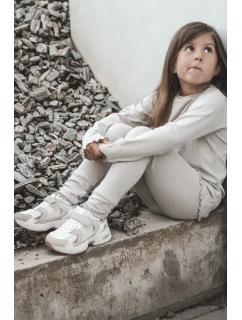 Dětské Sportovní Tenisky Na Suchý Zip Bežové model 21664010 - Boto