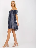 Šaty D73771M30145I tmavě modré Šaty D73771M30145I tmavě modré