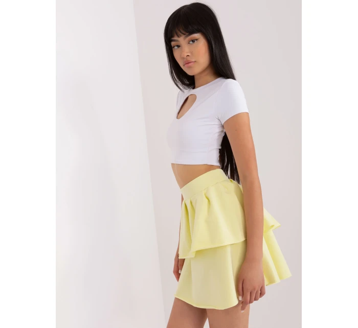 Sukně EM SD HS 20 44.13 světle žlutá